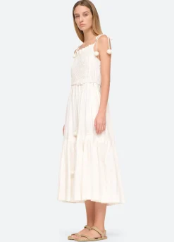 Sea New York Willa Smocked Dress Cheap