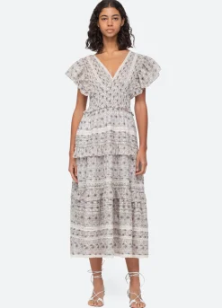 Sea New York Yvonne Dress Lilac Online